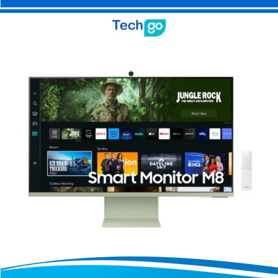 Màn hình thông minh Samsung M8 LS32CM80GUEXXV | 31.5 inch | 4K (3840 x 2400) | 4 ms | 60Hz | 400cd/m2 | VA | Loa | micro HDMI, USB C RJ45 Wireless, Bluetooth