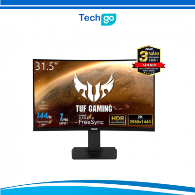 Màn hình cong Asus TUF Gaming VG32VQ-J | 31.5 inch WQHD ( 2560x1440 ) | Đen | 144Hz | VA | 1ms | HDR10 | 2xHDMI | DP | Audio | Speaker | 3Yrs