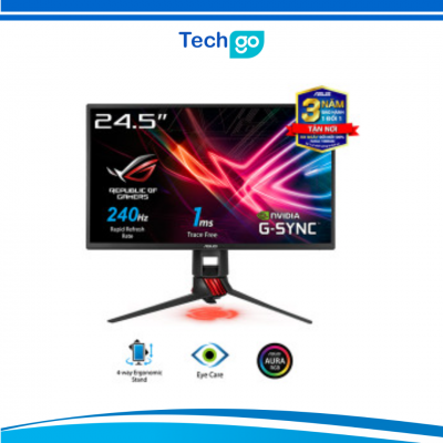 Màn hình Asus ROG Strix XG258Q | 24.5 inch | Full HD (1920x1080) | TN | 240Hz | 1 ms | Aura RGB- Pro Gaming