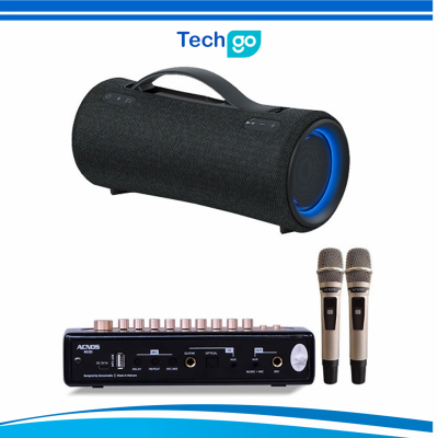Loa Sony XG300 Portable Karaoke Kit 2 mic