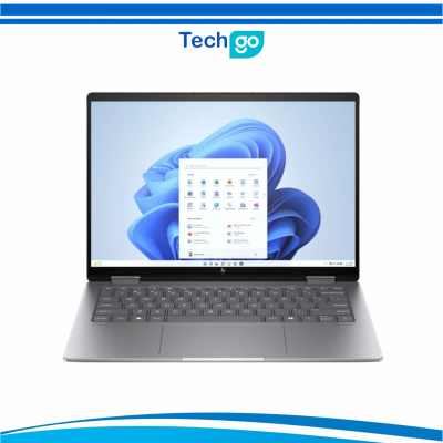 Laptop HP Envy x360 14-fc0156TU ( AY8W4PA ) | Bạc | Intel Core Ultra 7 155U | RAM 16GB LPDDR5 | 1TB SSD | Intel Iris Xe Graphics | 14 inch 2.8K OLED Cảm ứng 120Hz | Vỏ nhôm | Bút cảm ứng | Win11 Home + Office H&S 2021 | 1Yr