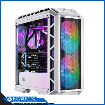 Vỏ Case Cooler Master MasterCase H500P TG Mesh White ARGB (Mid Tower/Màu Trắng)