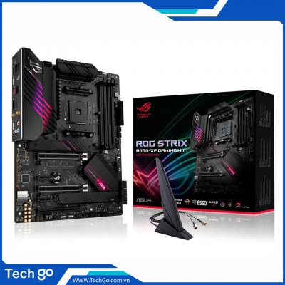 Mainboard ASUS ROG STRIX B550-XE GAMING WIFI (AMD B550, Socket AM4, ATX, 4 khe RAM DRR4)